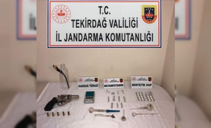 Tekirdağ’daki operasyonlarda çok sayıda uyuşturucu ele geçirildi