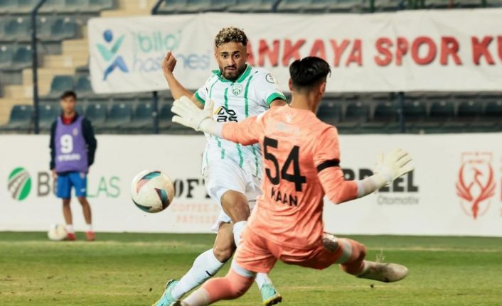 TFF 3. Lig: Çankaya SK: 0 - Aliağaspor FK: 0