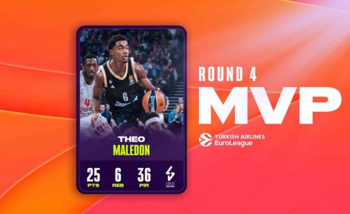 THY Euroleague’de 4. haftanın MVP’si Theo Maledon oldu