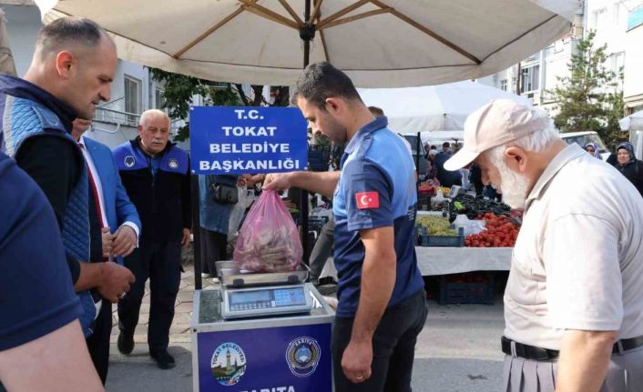 Tokat’ta pazar yerleri denetlendi