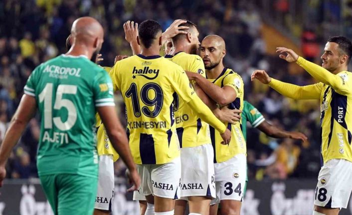 Trendyol Süper Lig: Fenerbahçe: 2 - Bodrum FK: 0 (Maç sonucu)