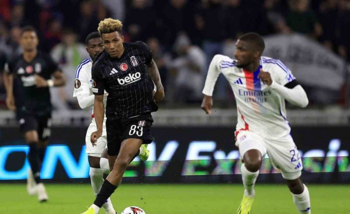 UEFA Avrupa Ligi: Lyon: 0 - Beşiktaş: 0 (İlk yarı)