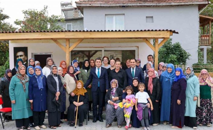 Vali Aygöl, Küplü köyünde kadınları dinledi