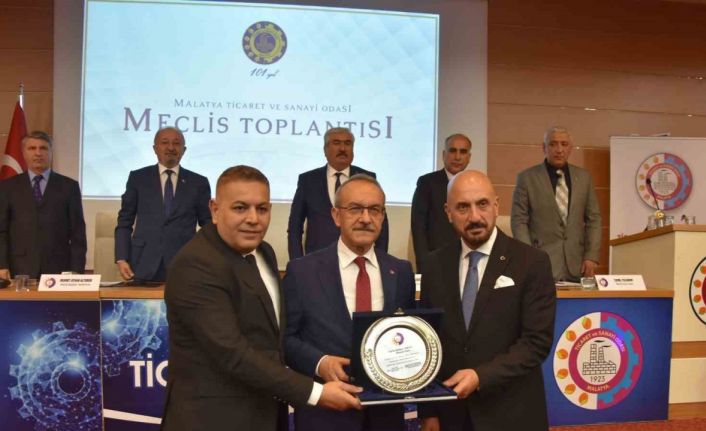 Vali Yavuz, Malatya TSO’nun meclis toplantısına katıldı