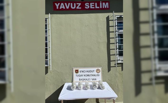 Van sınırında 3 kilo 786 gram uyuşturucu geçirildi