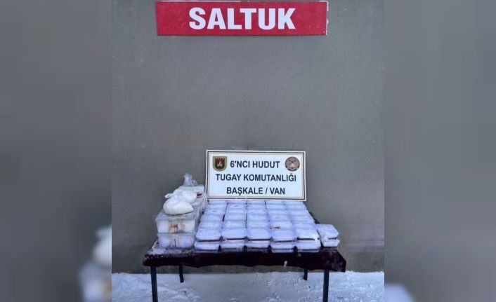 Van’da 71 kilo uyuşturucu madde ele geçirildi