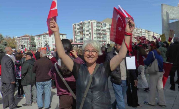 Vatandaşlardan ’Cumhuriyet Yürüyüşü’