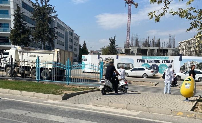 Yaya geçidini kullanan motosikletler cezadan kaçamıyor