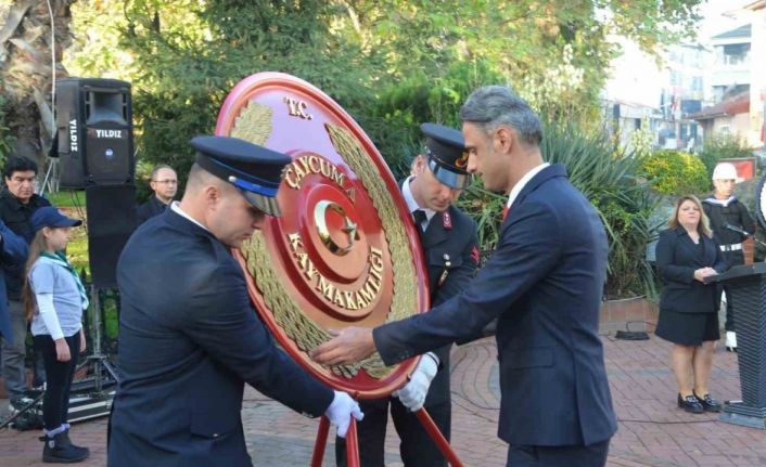 86. yılda Gazi Mustafa Kemal Atatürk Çaycuma’da anıldı