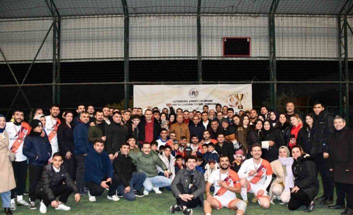 8’inci Altunkaya Futbol Turnuvası’nın şampiyonu Confy oldu