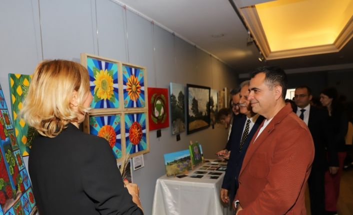 9. Alanya Uluslararası Sanat Sergisi açıldı