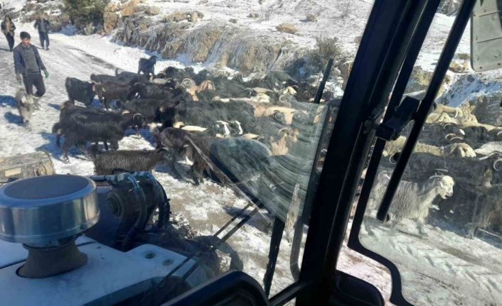 Adana’da karda mahsur kalan yayla sakinleri ve çobanlar kurtarıldı