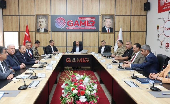 Adıyaman’da GAMER toplantısı gerçekleştirildi