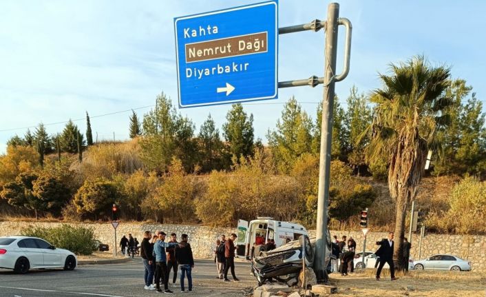 Adıyaman’da otomobiller çarpıştı: 7 yaralı