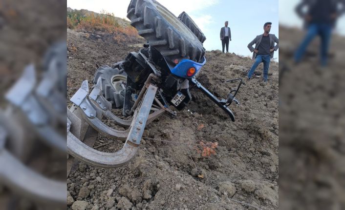 Adıyaman’da traktör devrildi: 1 yaralı