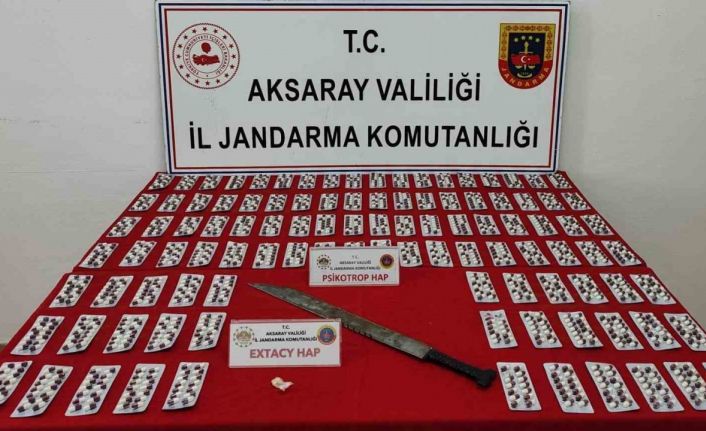 Ankara’dan Aksaray’a uyuşturucu getiren 2 şahıs tutuklandı