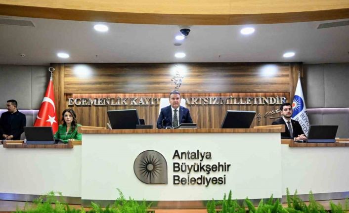 Antalya Büyükşehir Belediyesi’nin 2025 yılı tahmini bütçesi 39 milyar TL