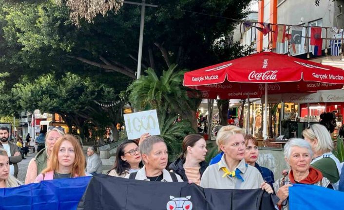 Antalya’da yaşayan yerleşik Ukraynalılardan 1000. gün açıklaması