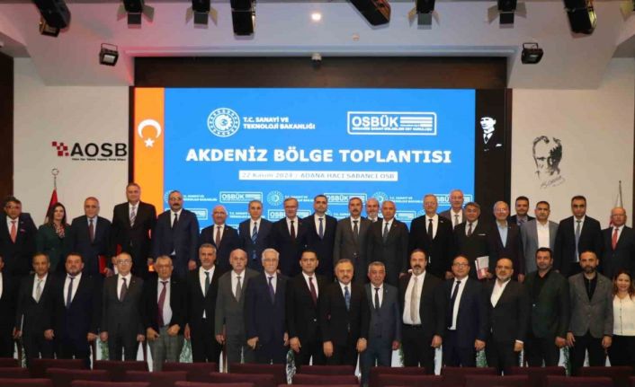 AOSB’de “Akdeniz Bölgesi Sanayi Zirvesi”