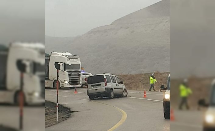 Aşkale’de trafik kazası: 1 yaralı