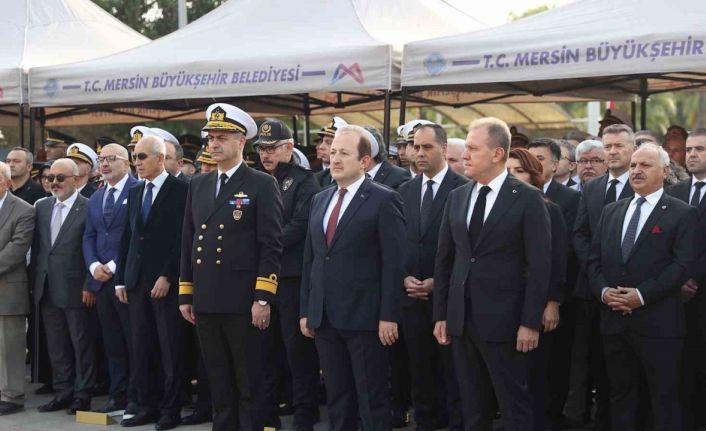 Atatürk, ölümünün 86. yılında Mersin’de anıldı