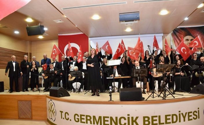 Atatürk, sevdiği şarkılarla Germencik’te anıldı