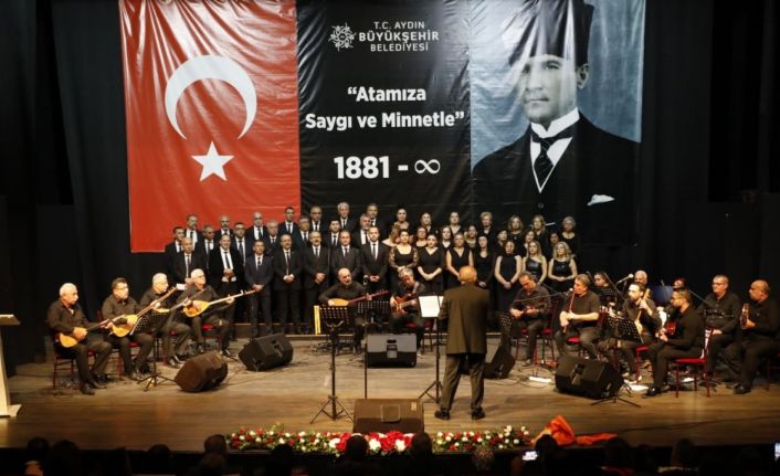 Atatürk sevdiği türkülerle Aydın’da anıldı