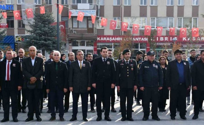 Atatürk Tomarza’da anıldı