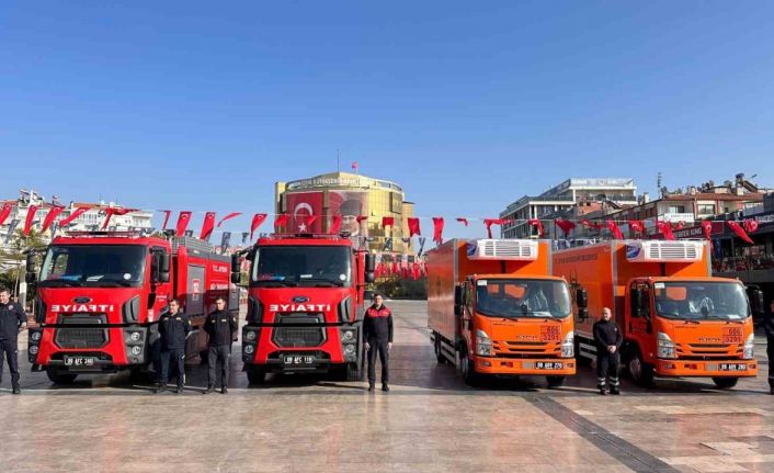 Aydın Büyükşehir Belediyesi araç filosunu güçlendiriyor