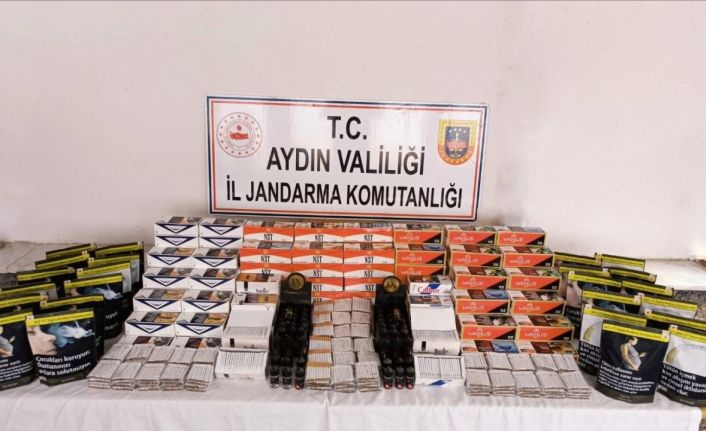 Aydın’da 115 kilo bandrolsüz tütün ele geçirildi