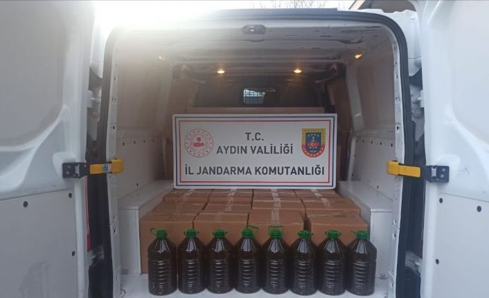 Aydın’da piyasa değeri 1 milyon TL olan zeytinyağı ele geçirildi