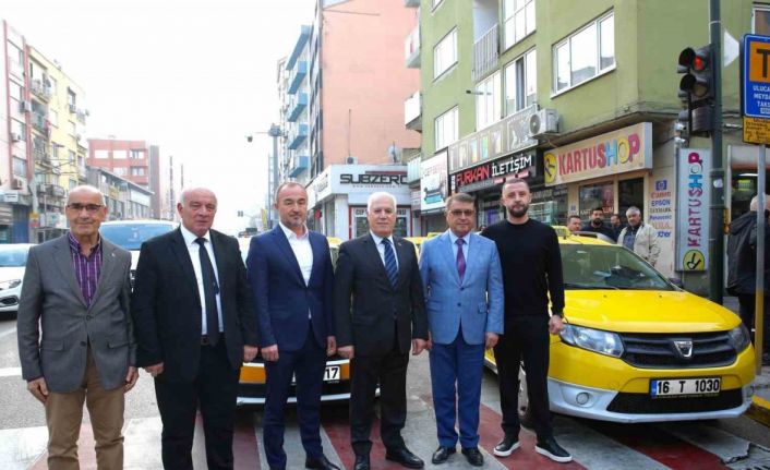 Başkan Bozbey’den taksicilerin sorunlarına çözüm