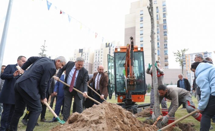 Başkan Palancıoğlu’nun yeşil projesi: “Melikgazi’de fidan değil: ağaç dikiyoruz”