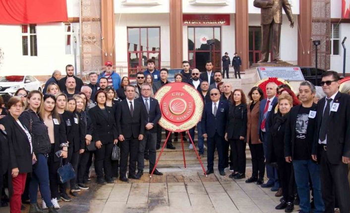 Başkan Yetişkin, Atatürk’ü Anma törenlerine katıldı