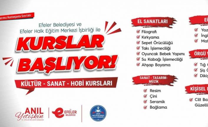 Başkan Yetişkin, Hanımevleri’ni kurslara açtı