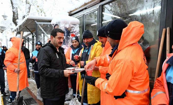 Battalgazi Belediyesi kış mesaisinde