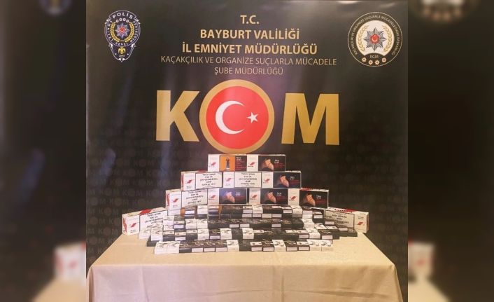 Bayburt polisinden kaçakçılığa geçit yok