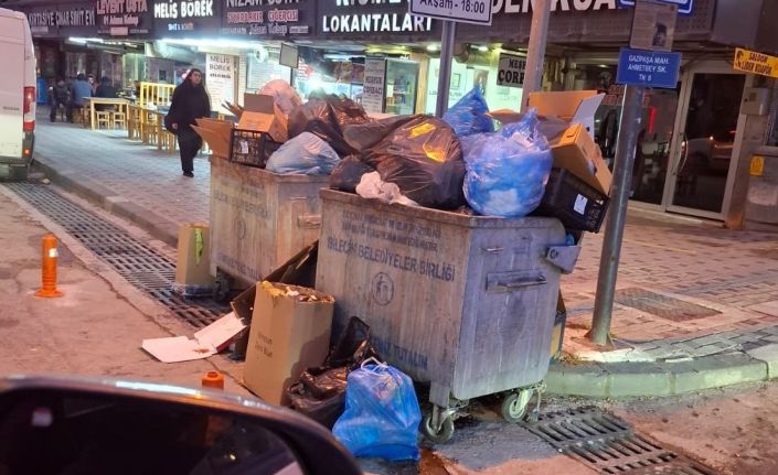 Bilecik’te çöp krizi yeniden başladı