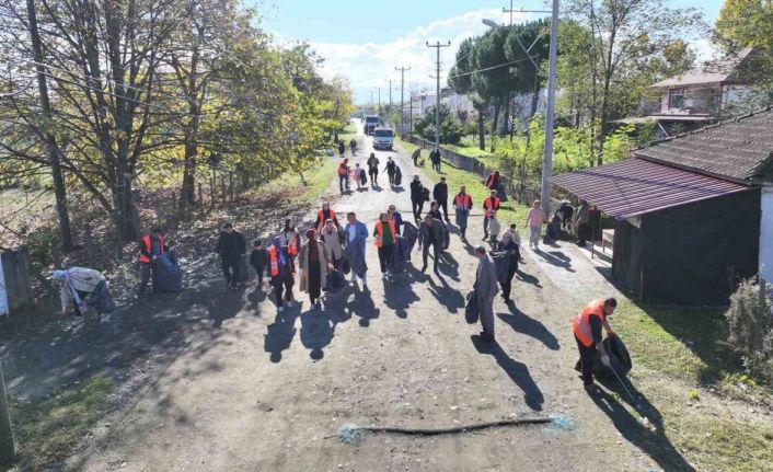 Bu ilçede ’çöp saati’ uygulaması