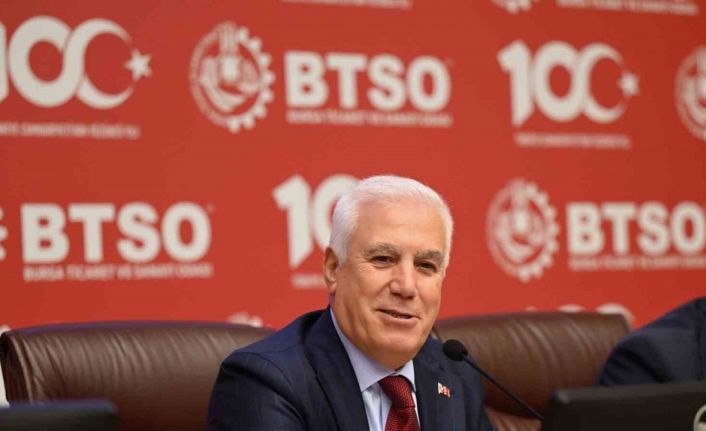 Bursa Büyükşehir Belediye Başkanı Mustafa Bozbey BTSO’nun konuğu oldu