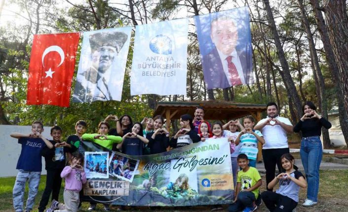 Büyükşehir Belediyesi Gençlik Kampı ara tatilde çocuk ve gençleri ağırladı