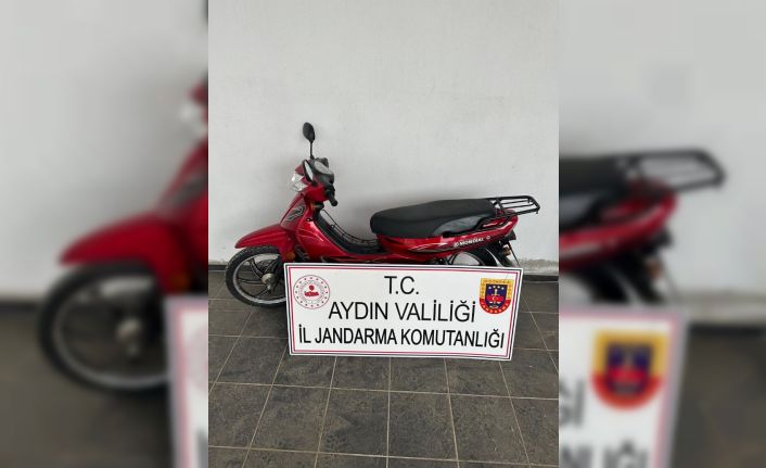 Çalınan motosikleti jandarma ekipleri buldu