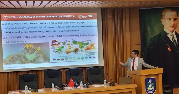 Çanakkale’de artan kuraklık tehlikesi masaya yatırıldı