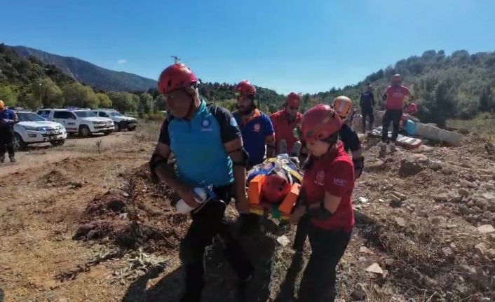 Çocuğun "Annemi götürün" feryadı tatbikata damga vurdu