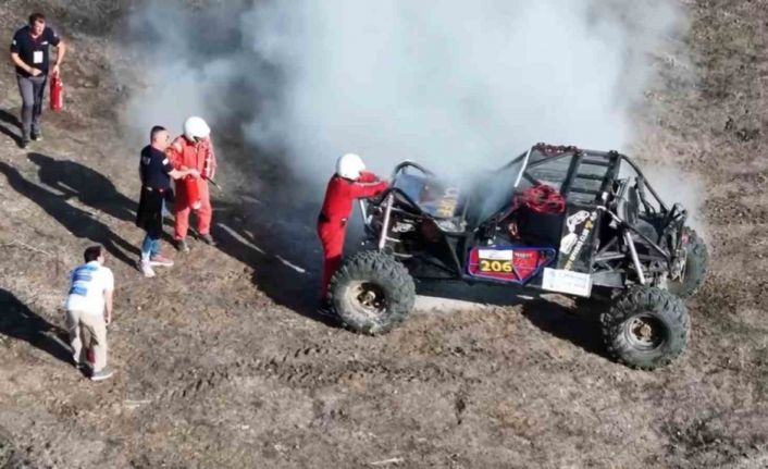 Çorlu’da off-road yarışları nefesleri kesti