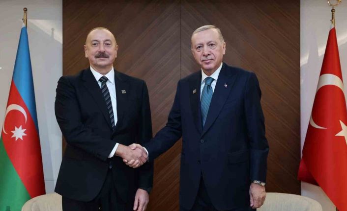 Cumhurbaşkanı Erdoğan, Aliyev ile görüştü