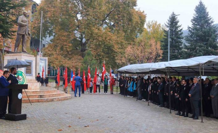 Cumhuriyetin kurucusu Atatürk, Çameli’nde törenlerle anıldı