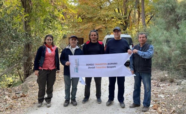 Denizli Traverten Jeoparkı Çalışma Grubu, Gökpınar Vadisini inceledi