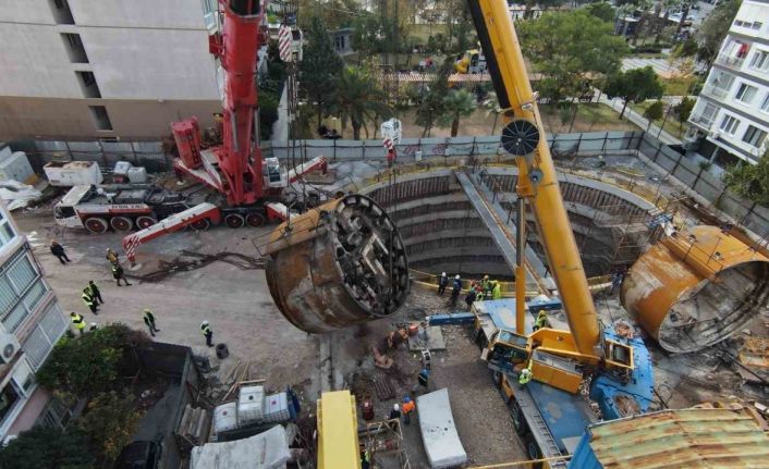 Dev makine yeni rotası için taşınacak