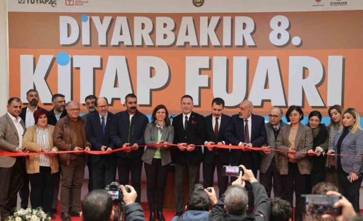 Diyarbakır 8. Kitap Fuarı başladı